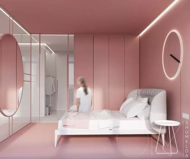 Pink Bedroom Design