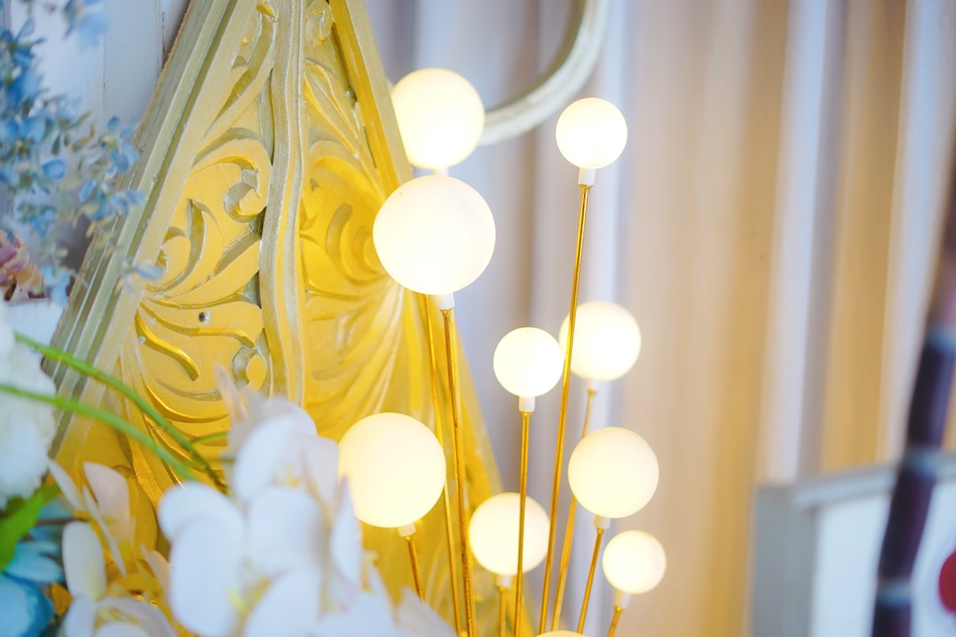 Photo crystal chandelier