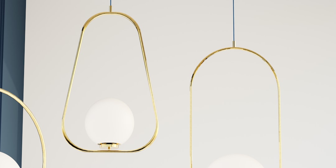 Photo Scandinavian ceiling lights