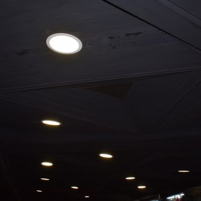 Photo Travertine ceiling lights