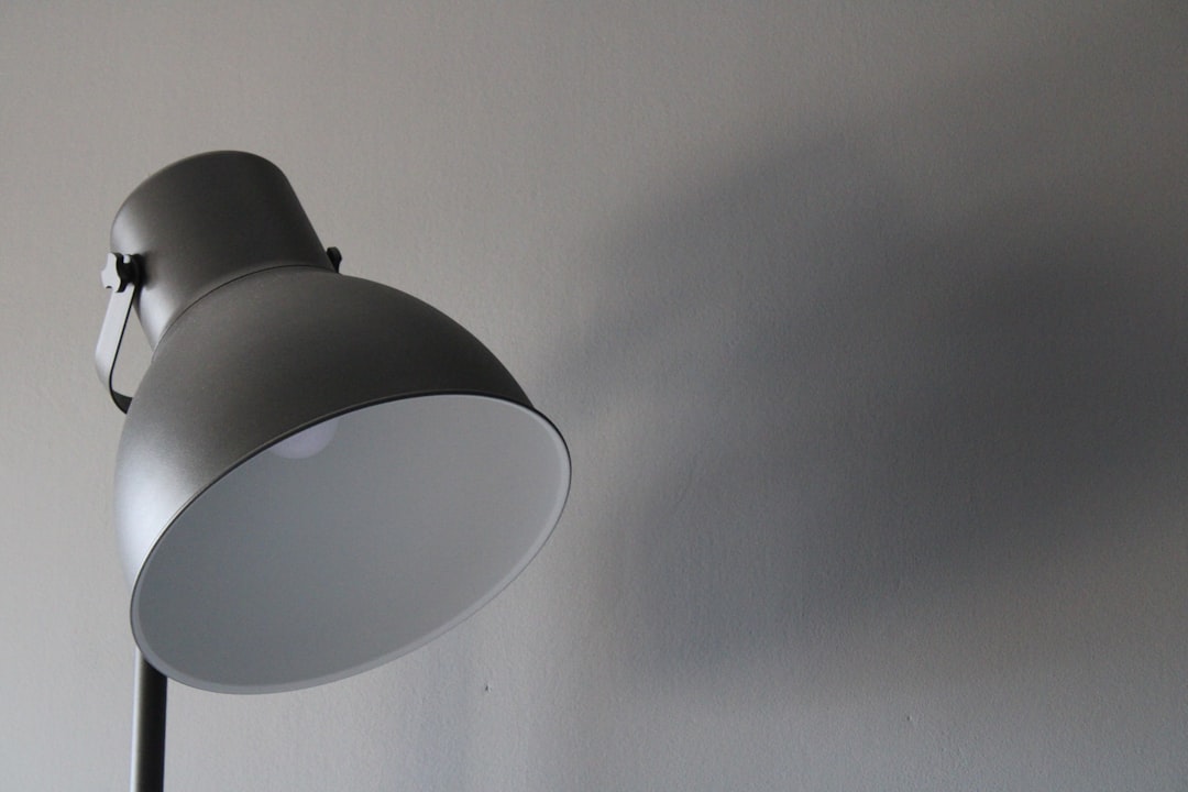 Photo energy saving floor lamp
