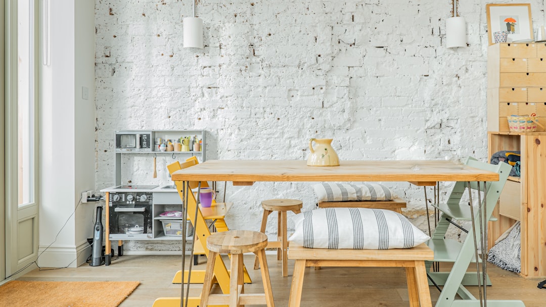 Photo Scandinavian kitchen lighting