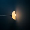 Photo walnut arc lamp